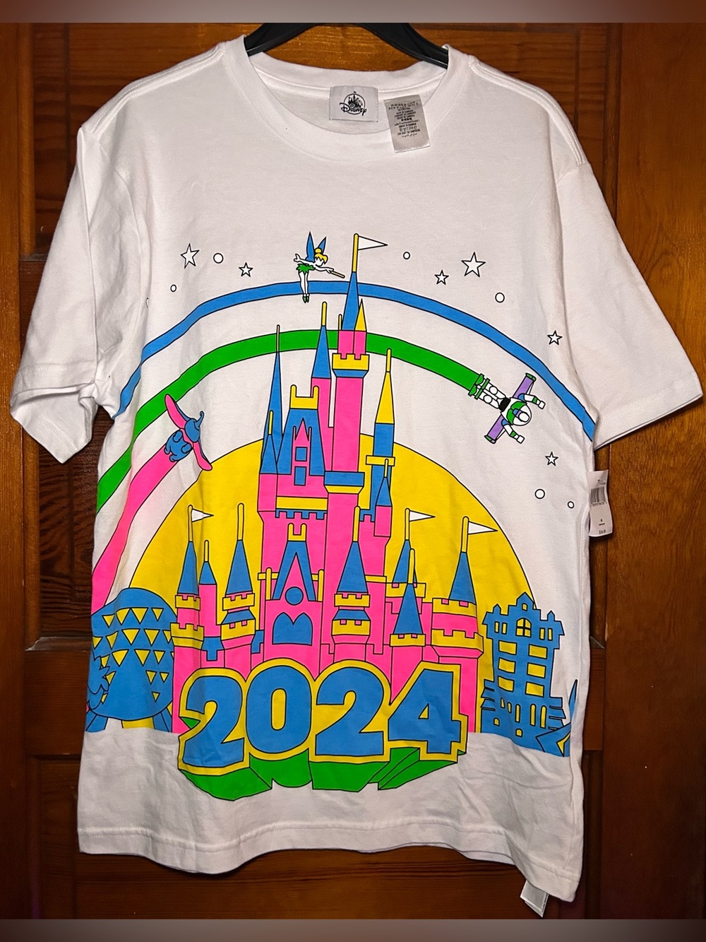 Unisex Men or Women Disney Castle Graphic Tee Sz Medium